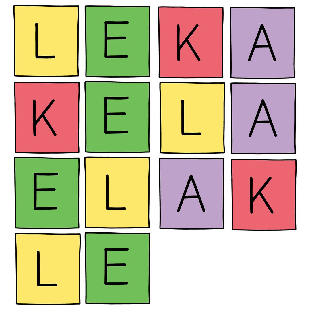 Bild som illusterar Scrabble