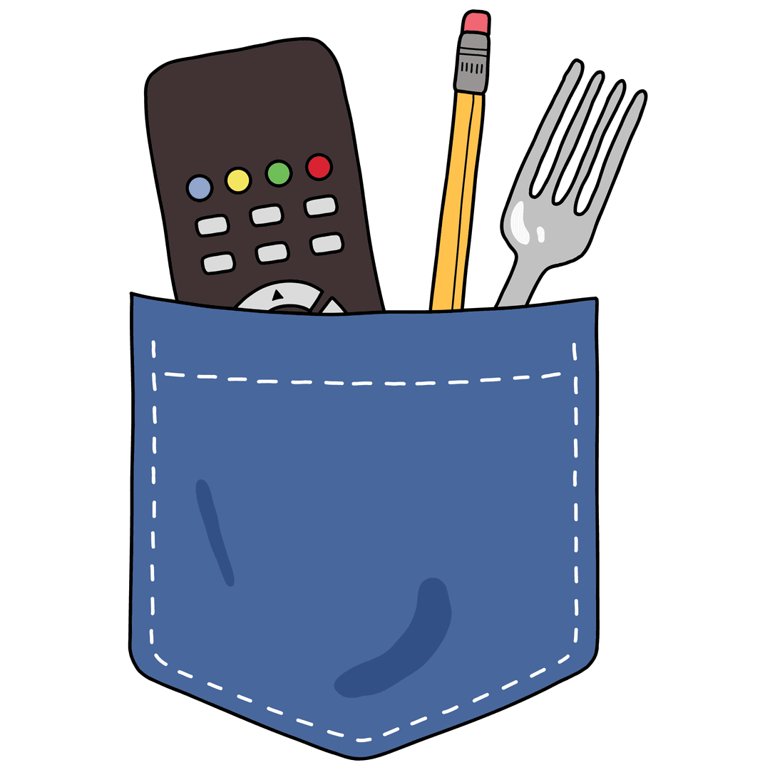 Bild som illusterar Vad har du i fickan?