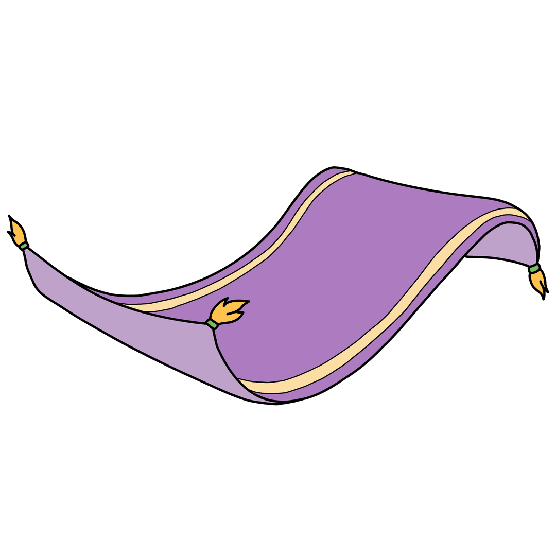 Bild som illusterar Flygande mattan