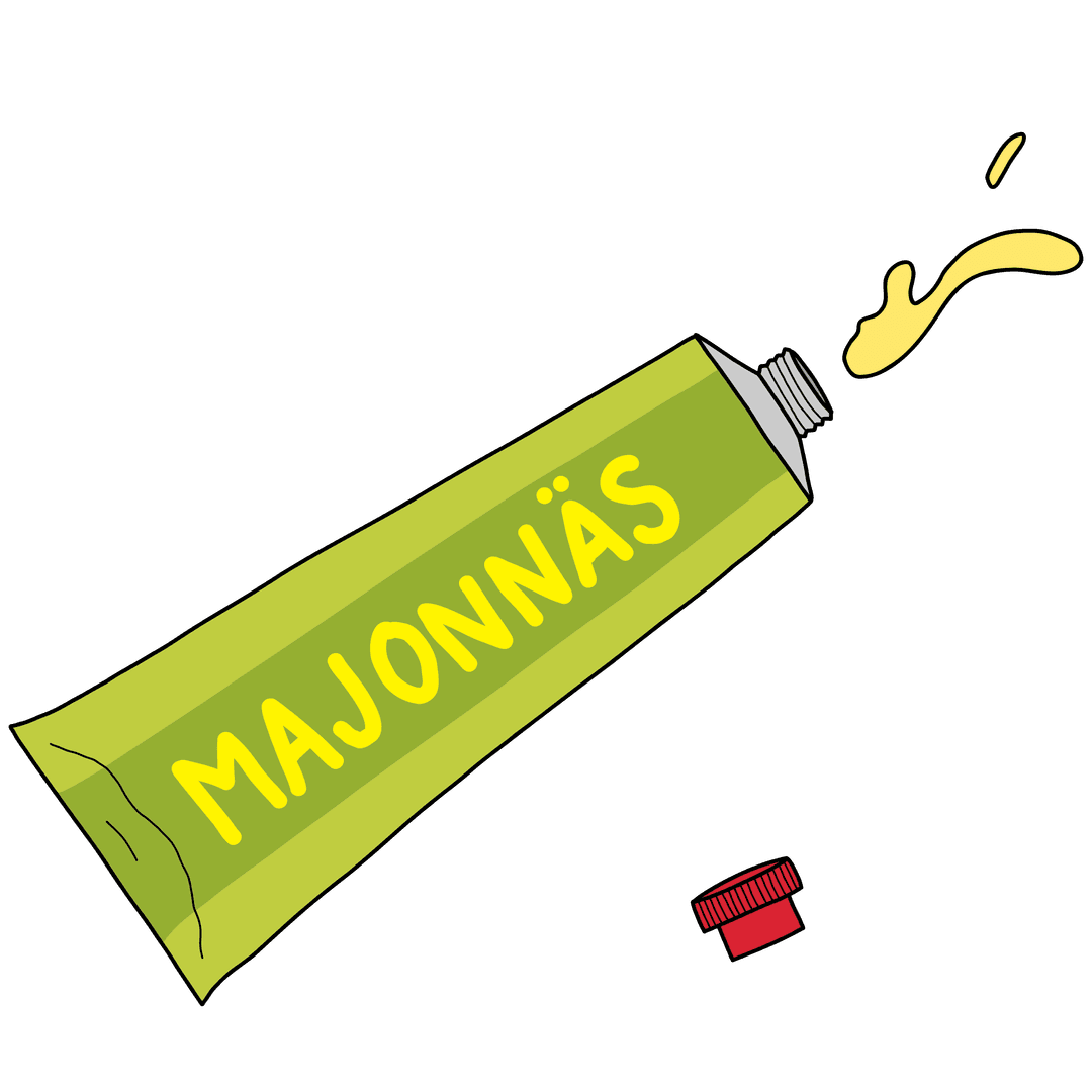 Bild som illusterar Majonnäskanonen