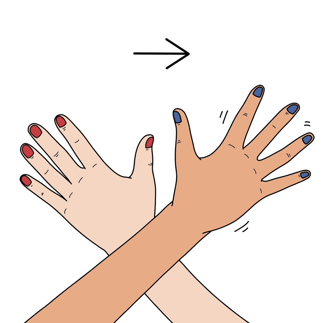 Bild som illusterar Klappleken