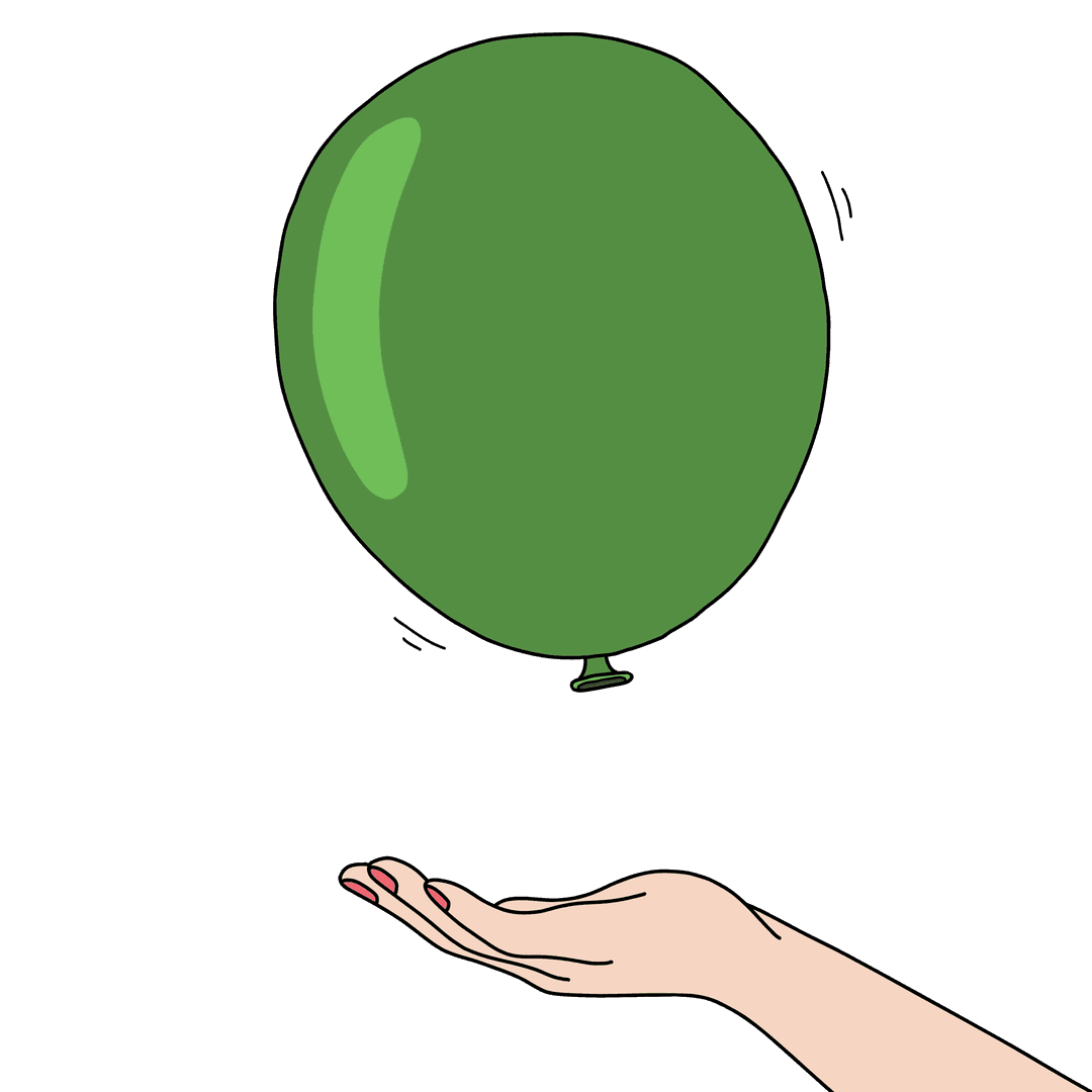 Bild som illusterar Ballongjonglering