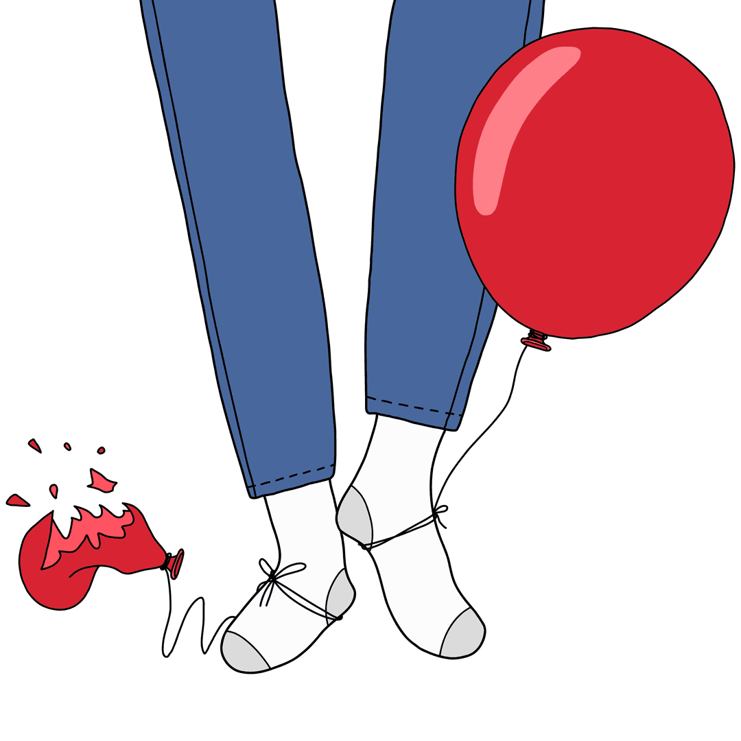 Bild som illusterar Ballongstamp