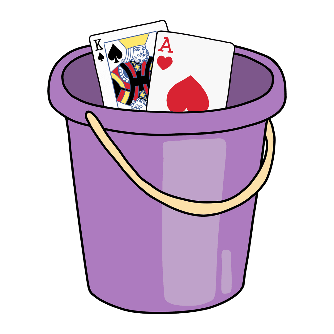 Bild som illusterar Blackjack i hink