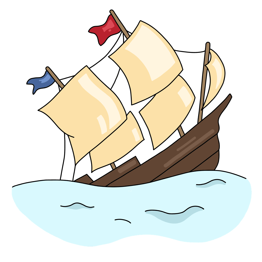 Bild som illusterar Ett sjunkande skepp