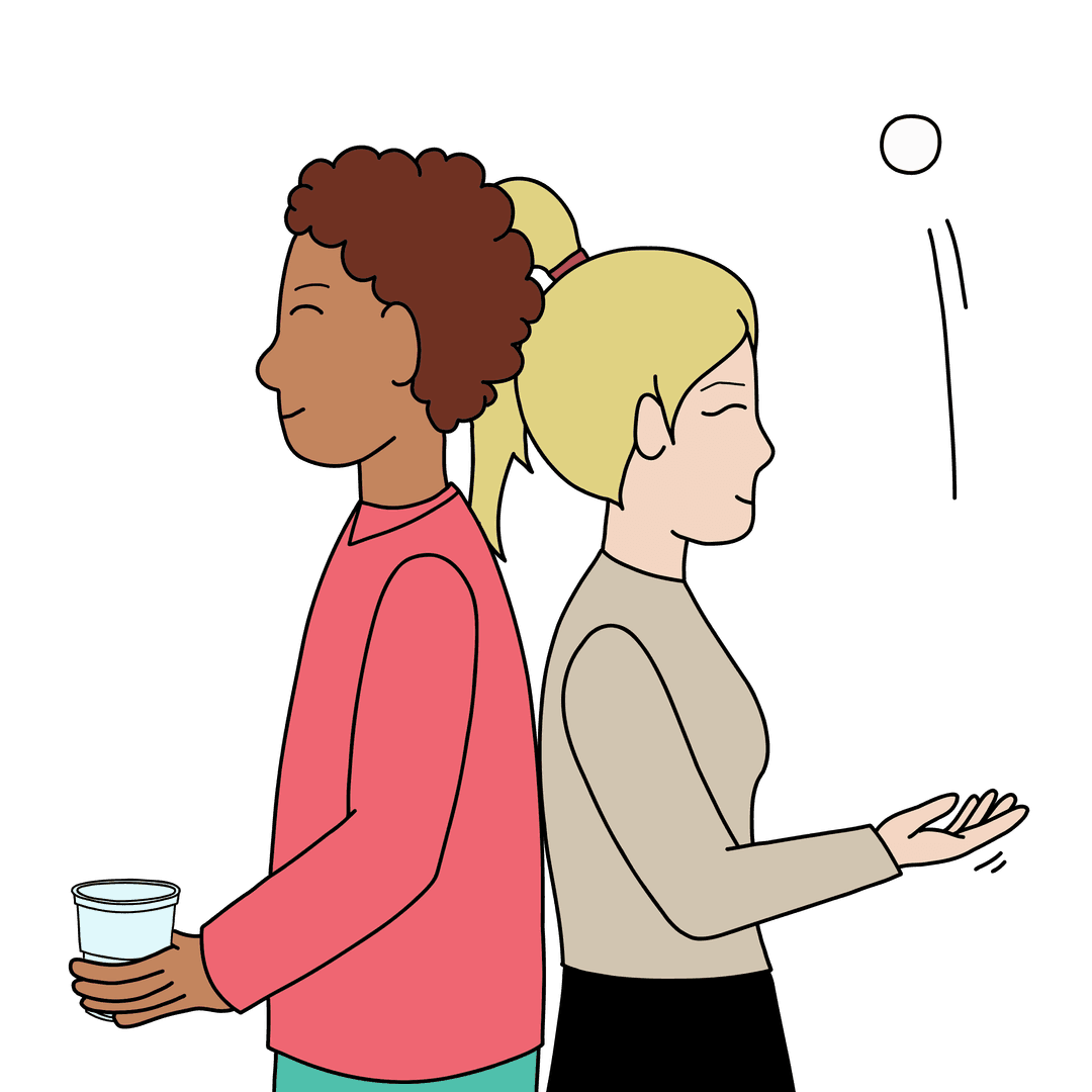 Bild som illusterar Back-to-back