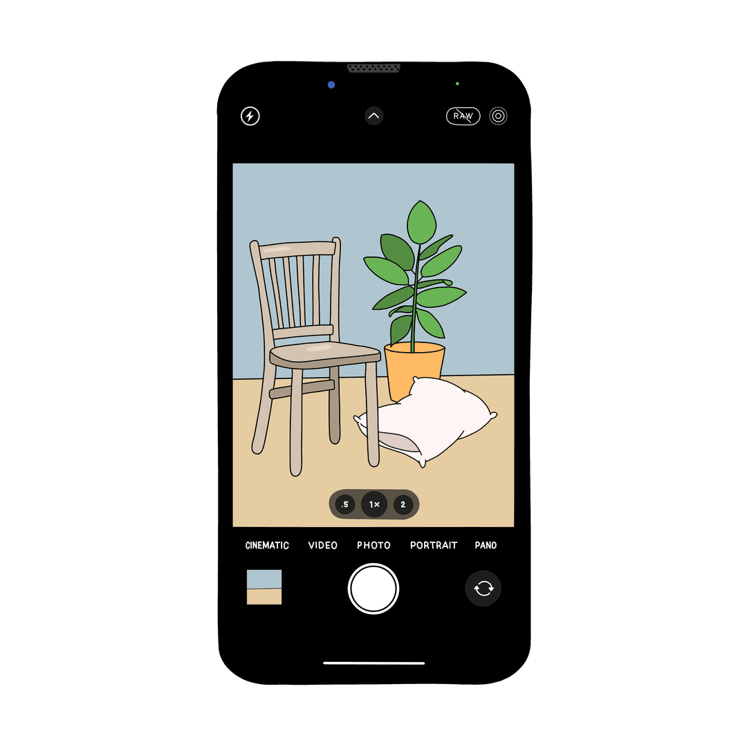 Bild som illusterar 3 saker på bild