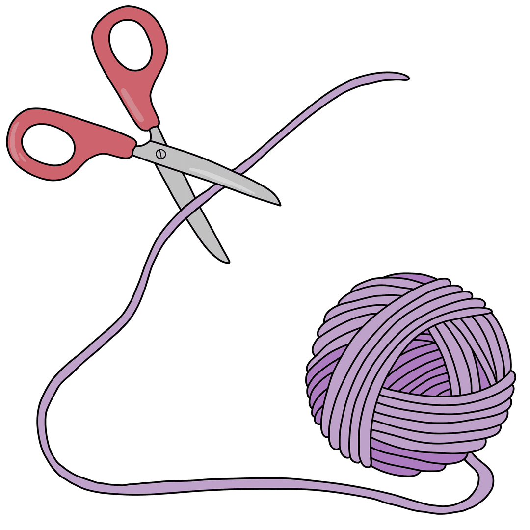 Bild som illusterar Klippa snöret