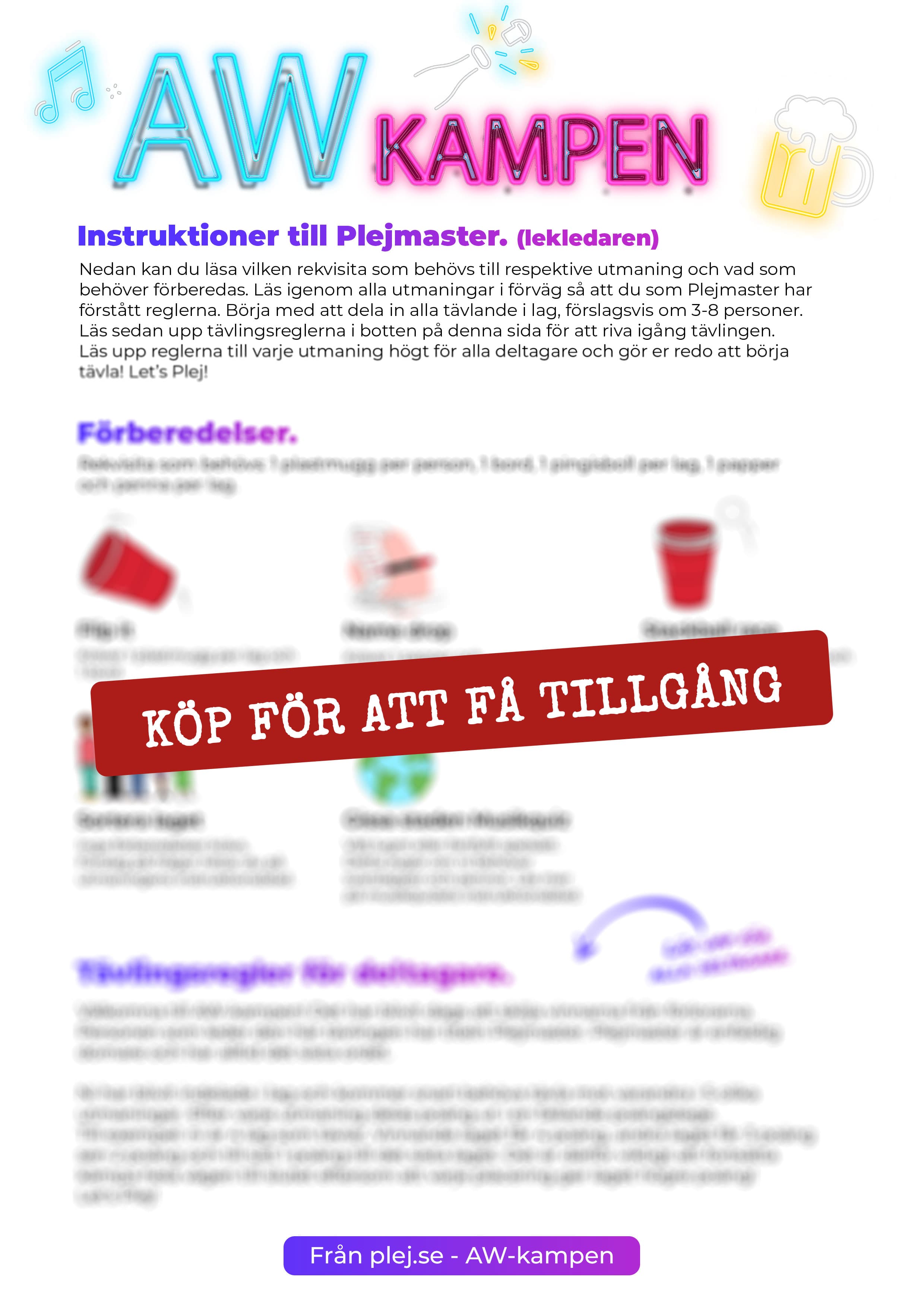 Instruktioner till PF