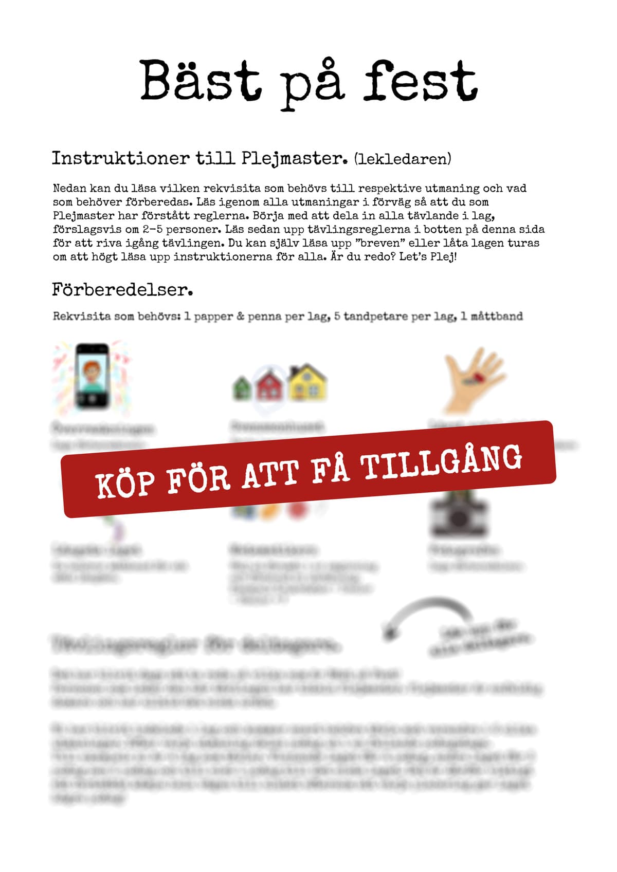 Instruktioner till PF