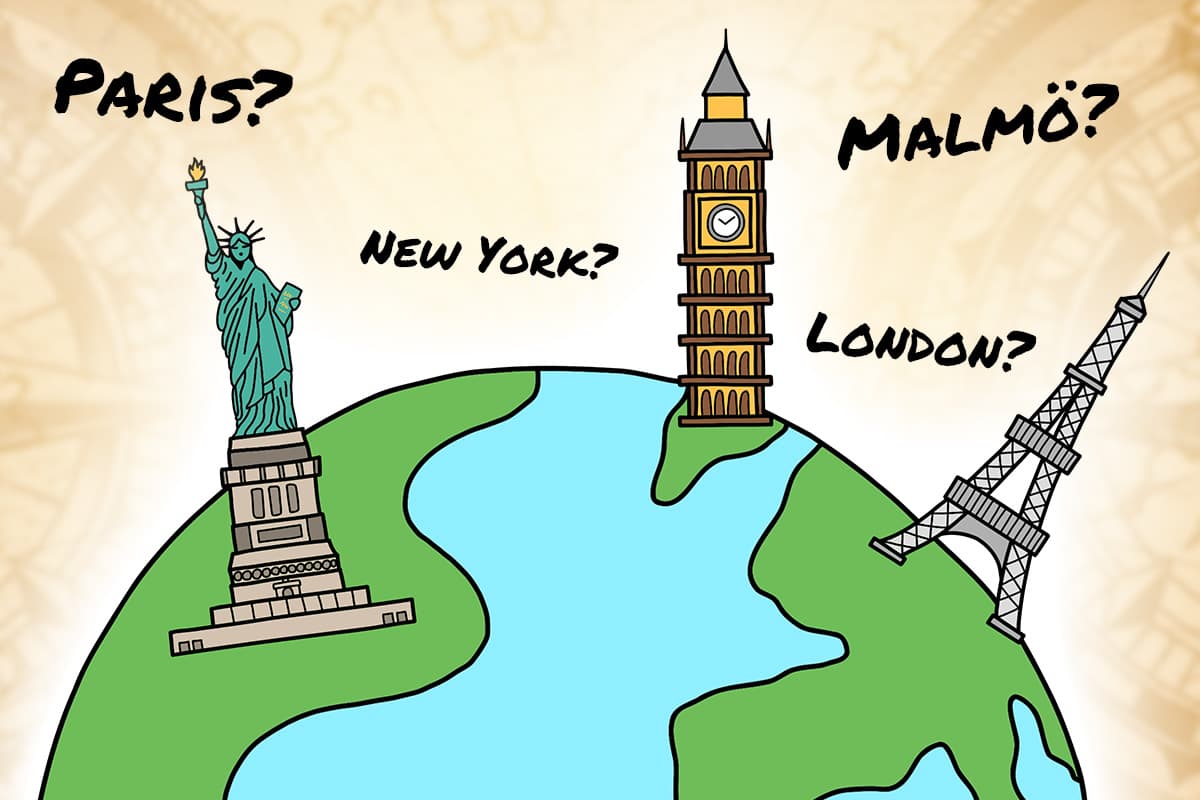 Gissa staden musikquiz