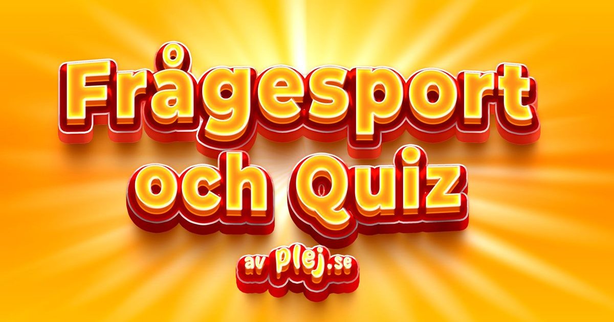 Roliga Frågesporter & Quiz - Blandade frågor för alla tillfällen!