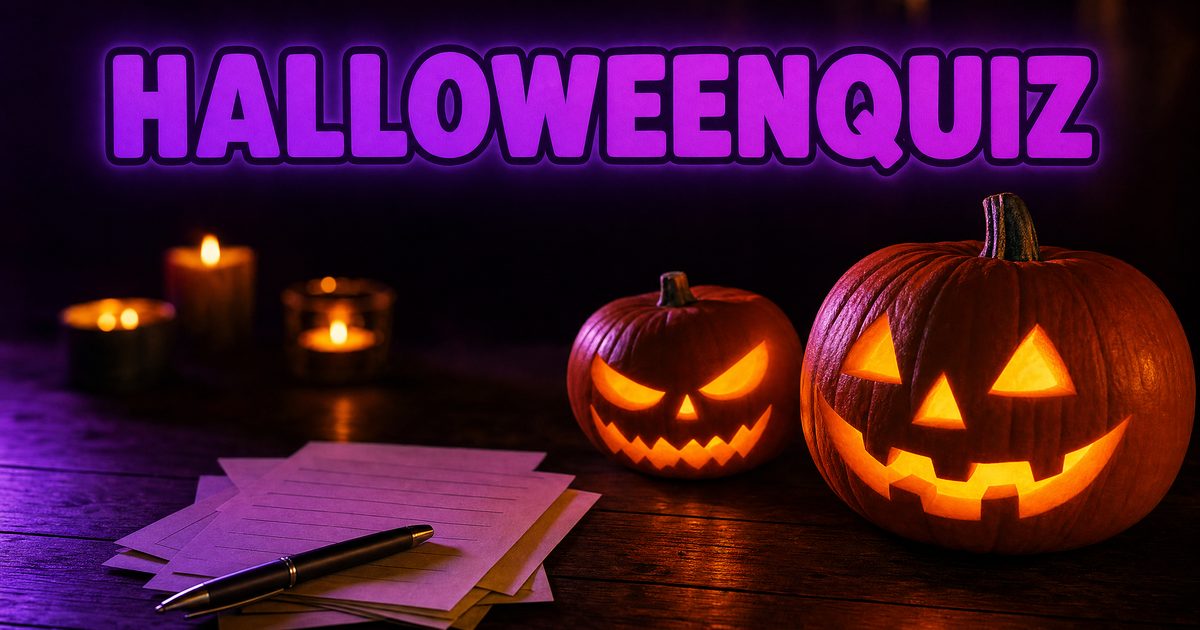 Halloweenquiz: 25 frågor med svar till halloweenfesten