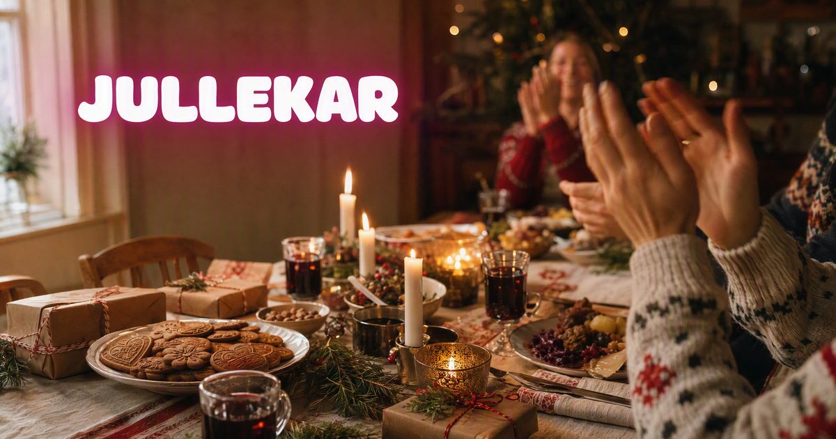 Jullekar: 8 lekar till julafton, julbordet och jobbet