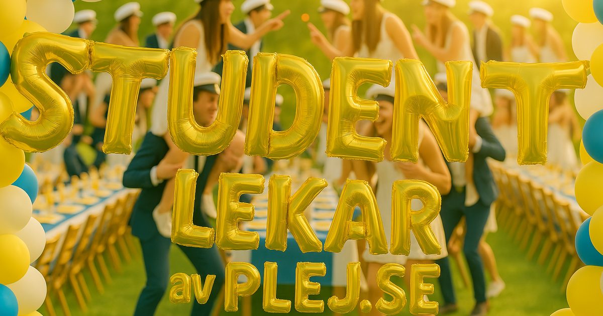12 roliga lekar till studentmottagningen